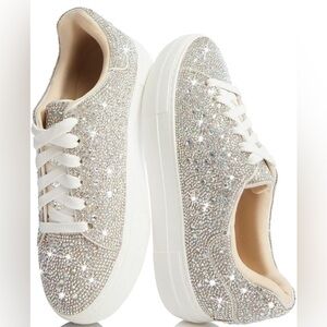 COPY - Lover Cosee Platform Rhinestone Sneaker